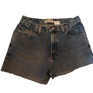 Vintage Y2K GAP Original‎ Fit Blue Denim Cutoff Shorts Women Size 10 Regular